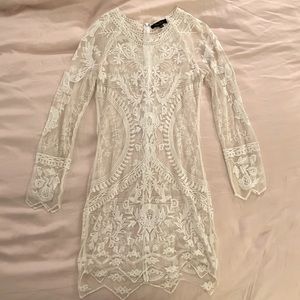 Sexy lace dress or swimsuit cover up